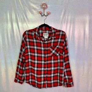 Overdrive Clothing | Plaid Button Down Shirt